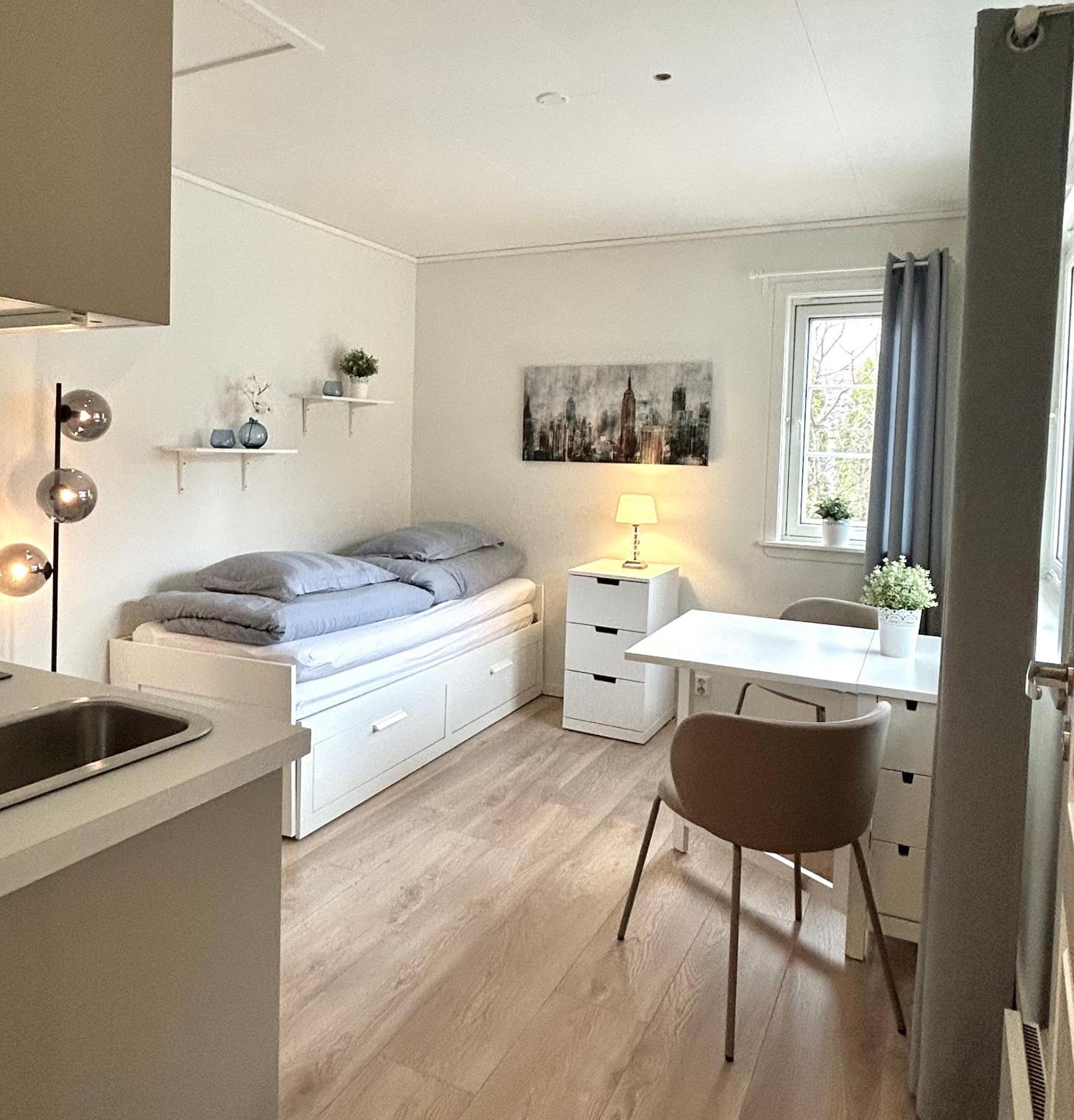 Newly Renovated Studio Apartment - Free Parking And Ev Docking Trondheim Esterno foto
